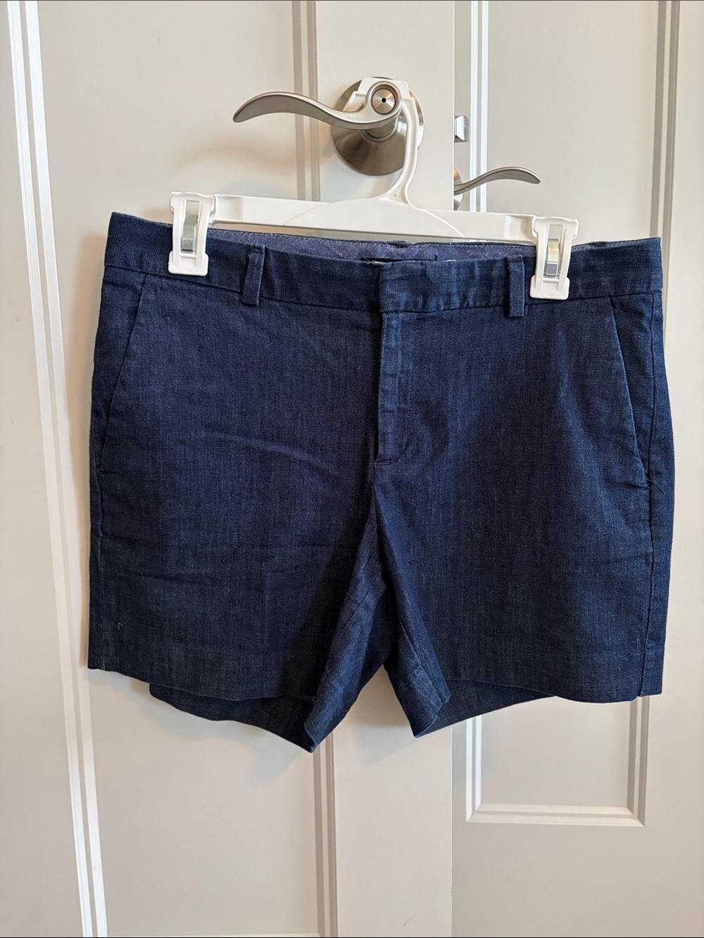 Banana Republic ‘Hampton’ Navy Blue Tailored Bermuda Shorts